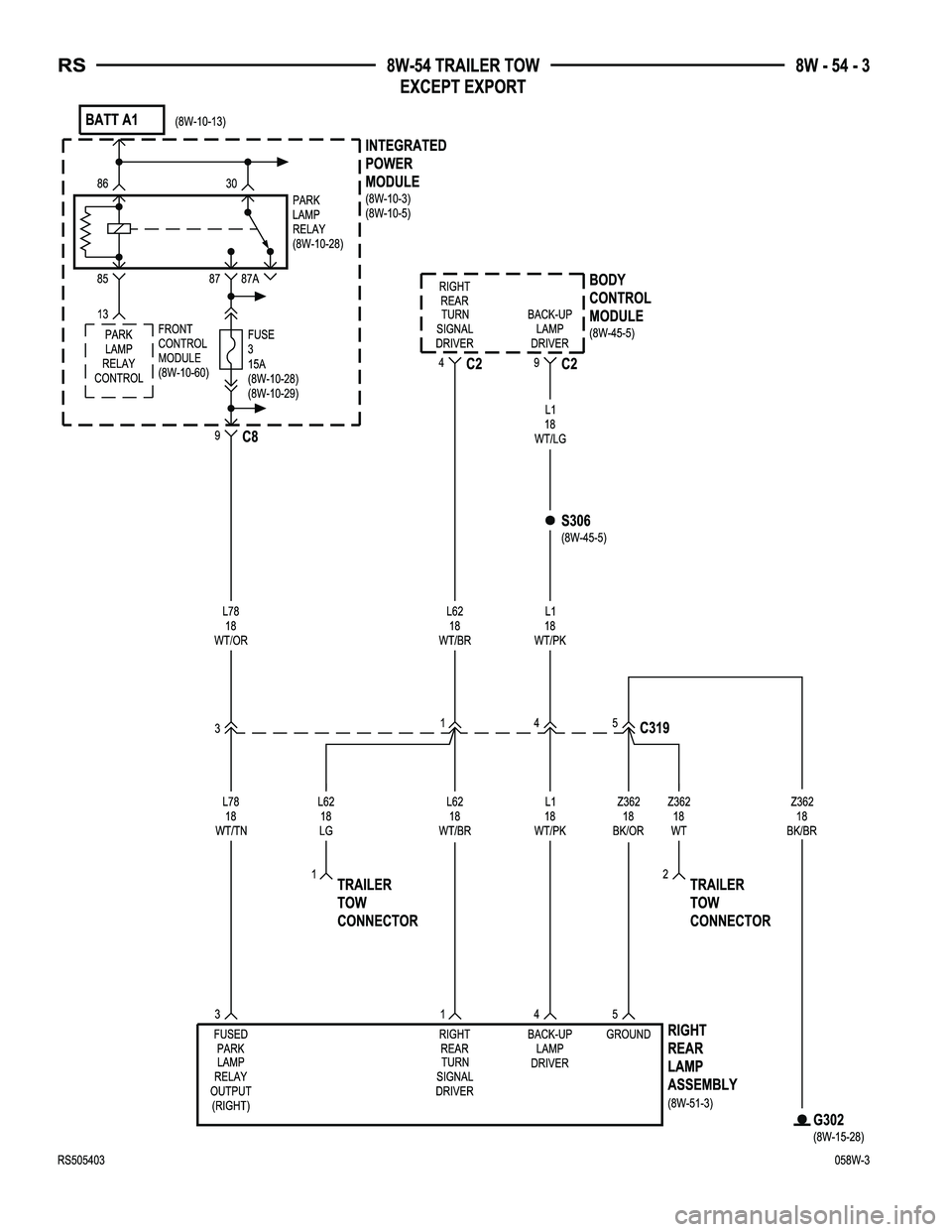 CHRYSLER CARAVAN 2005  Service Manual 