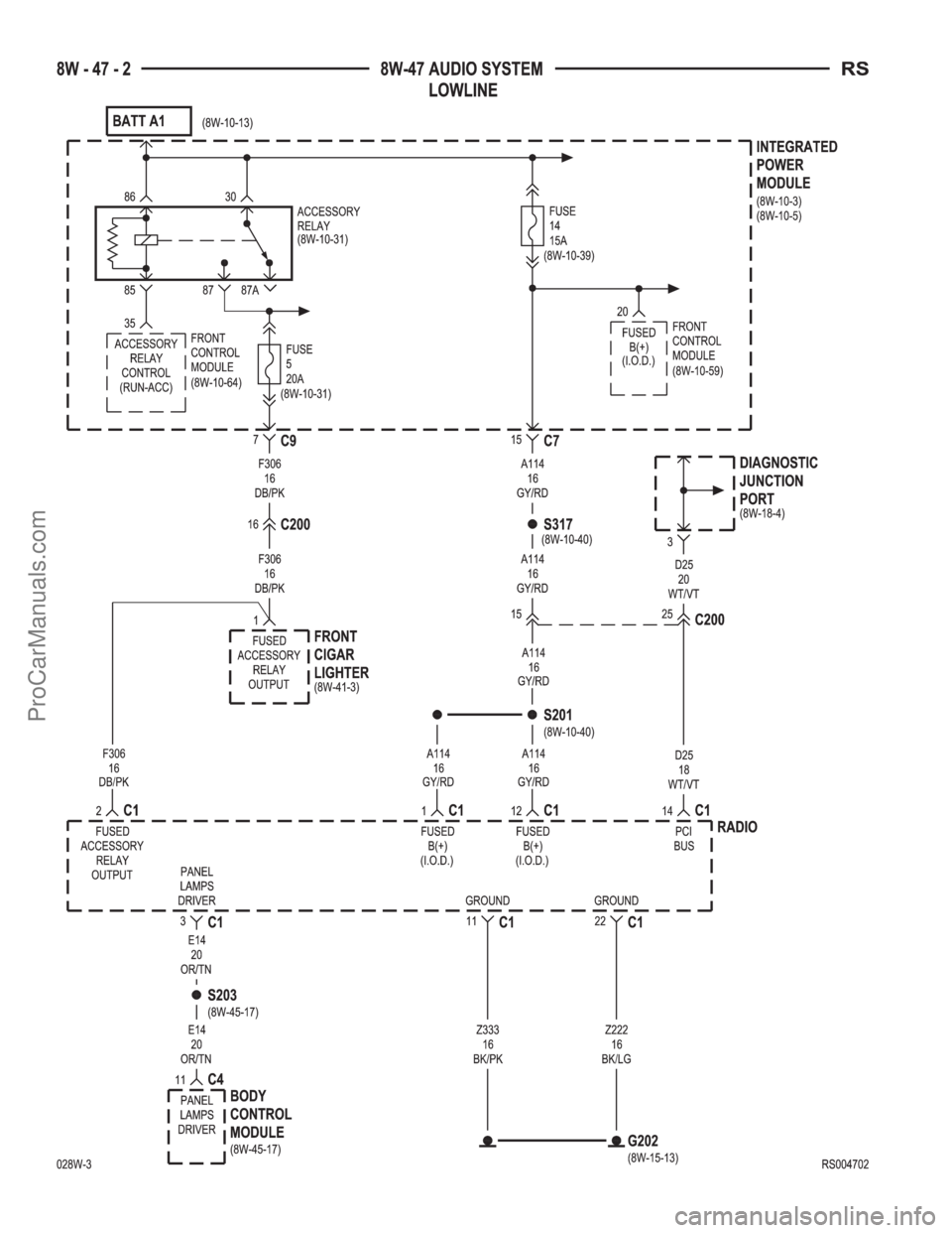 CHRYSLER CARAVAN 2002  Service Manual ProCarManuals.com 