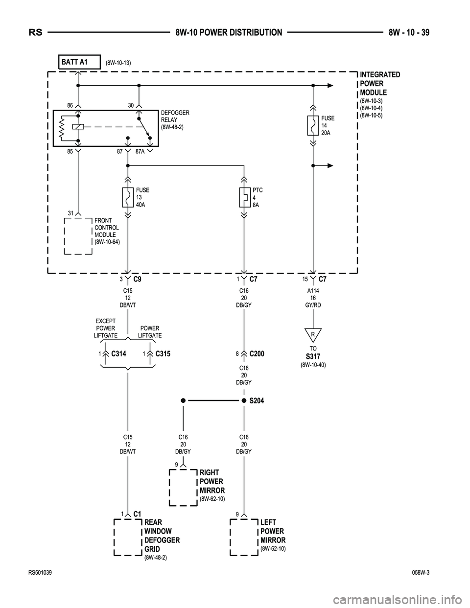 CHRYSLER VOYAGER 2005  Service Manual 
