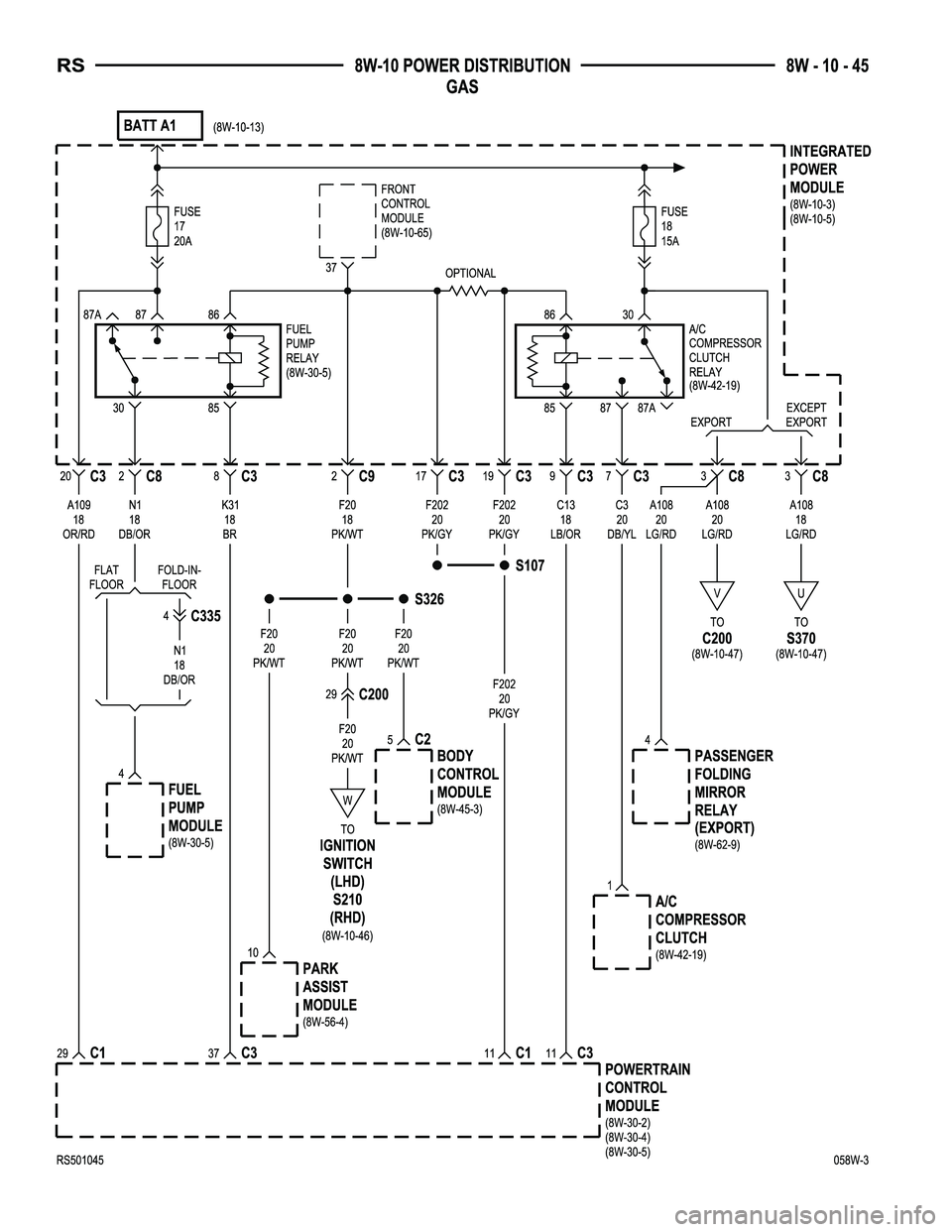 CHRYSLER VOYAGER 2005  Service Manual 