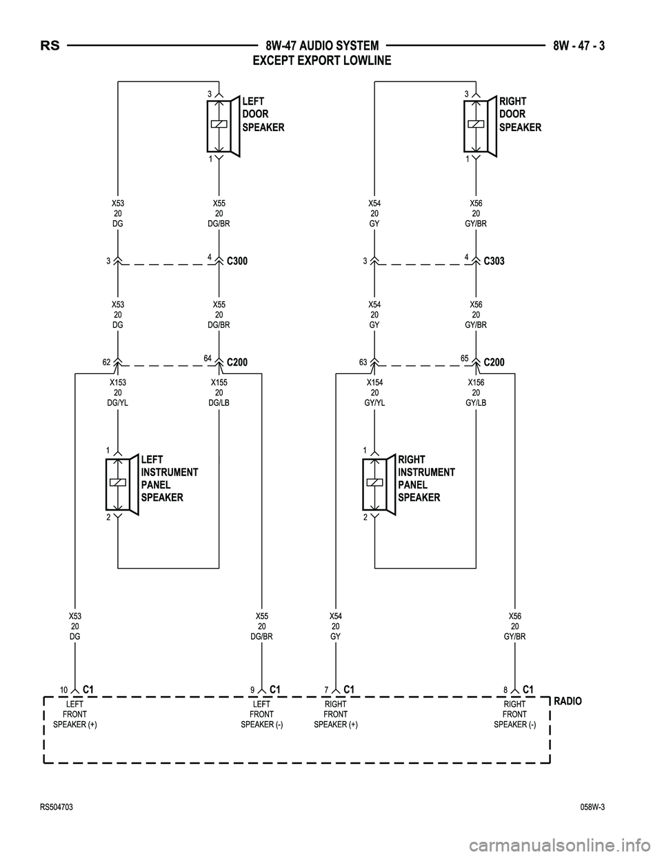 CHRYSLER VOYAGER 2005  Service Manual 