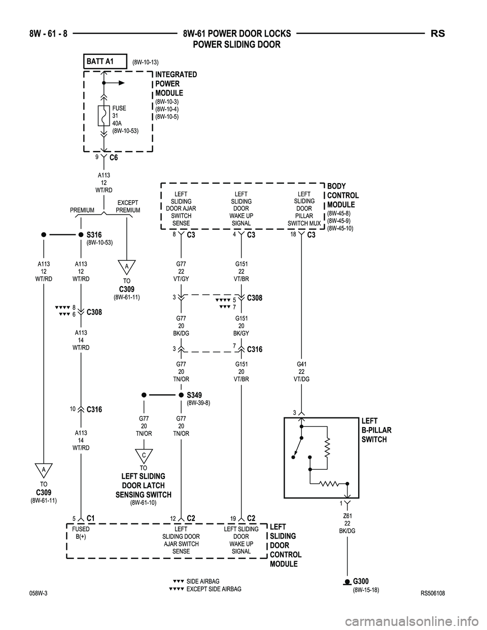 CHRYSLER VOYAGER 2005 Service Manual CHRYSLER VOYAGER 2005 Service Manual