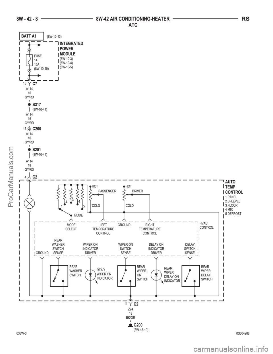 CHRYSLER VOYAGER 2003  Service Manual ProCarManuals.com 