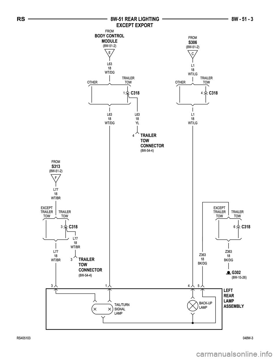 CHRYSLER VOYAGER 2004  Service Manual 
