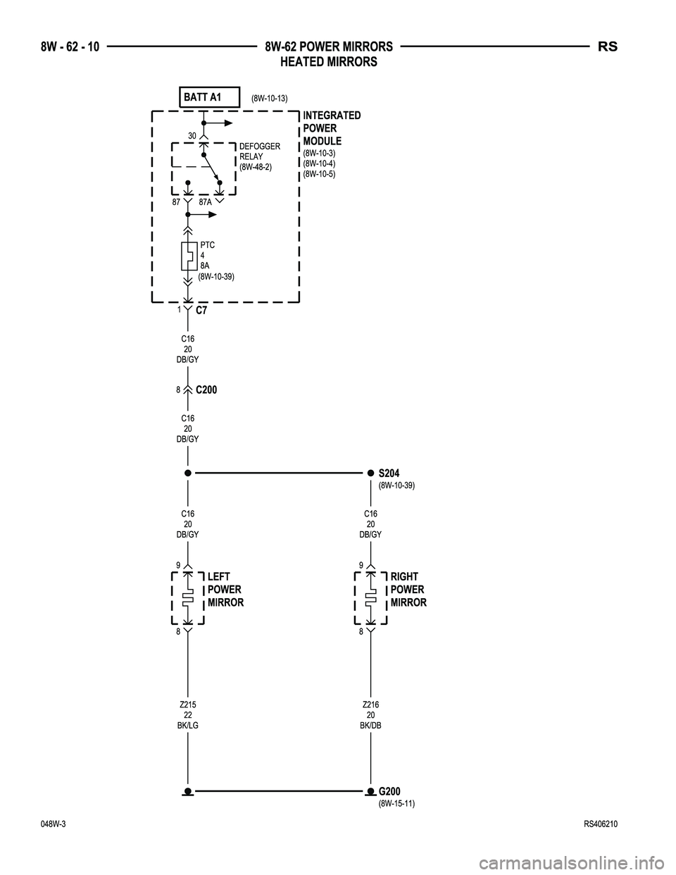 CHRYSLER VOYAGER 2004  Service Manual 