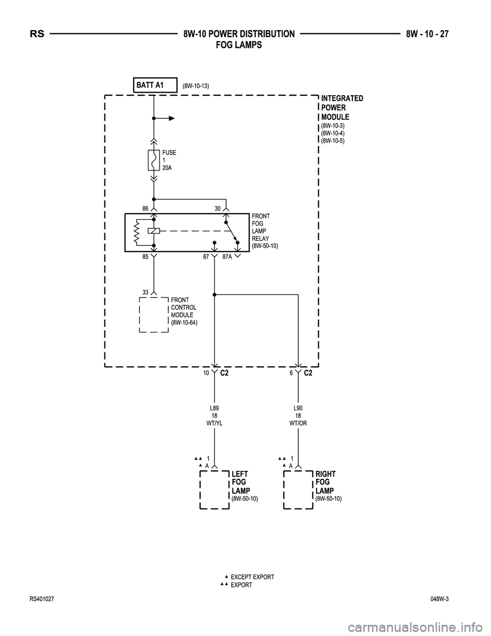 CHRYSLER VOYAGER 2004 Service Manual CHRYSLER VOYAGER 2004 Service Manual