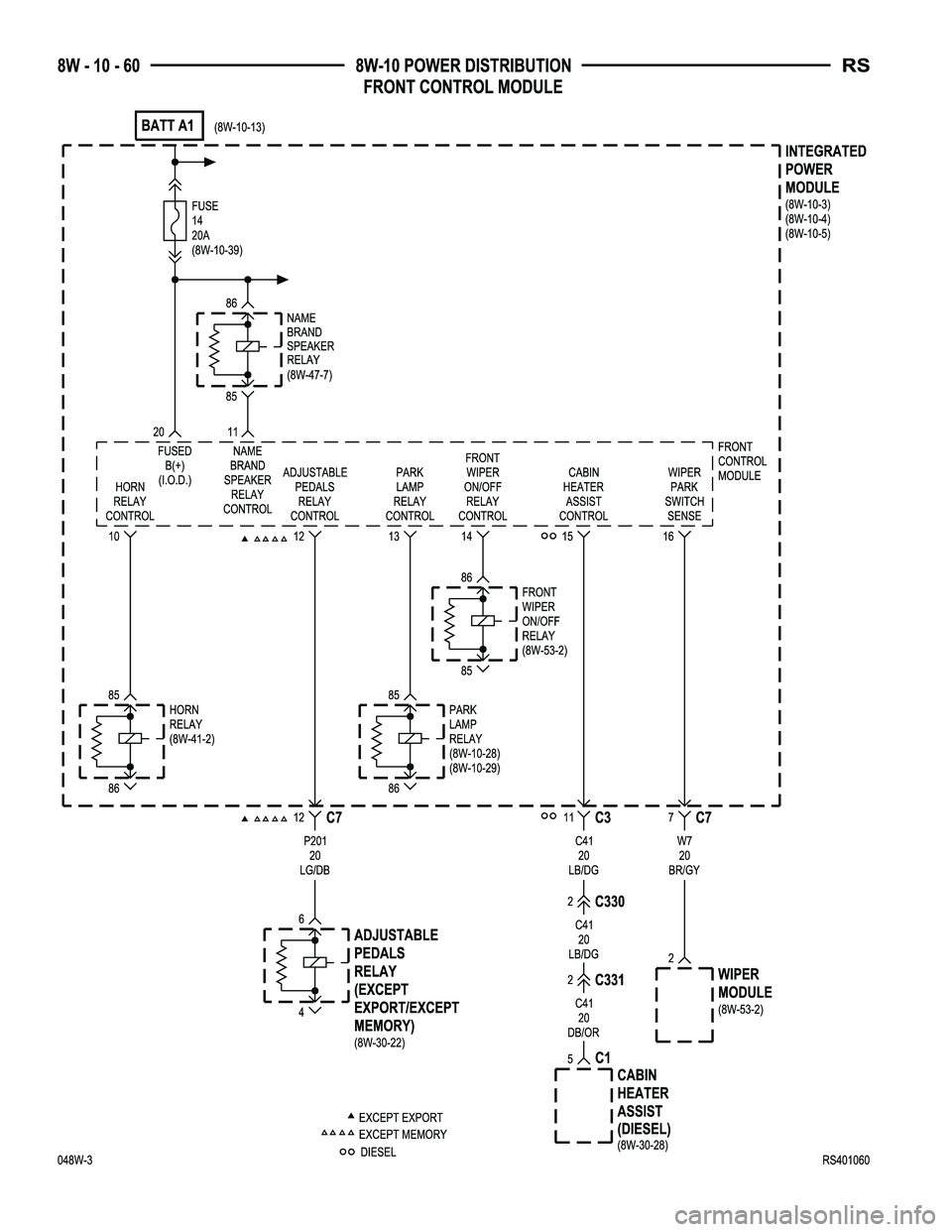 CHRYSLER VOYAGER 2004 Service Manual CHRYSLER VOYAGER 2004 Service Manual