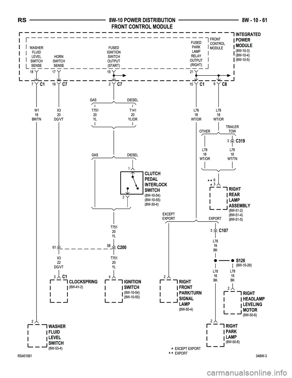 CHRYSLER VOYAGER 2004 Service Manual CHRYSLER VOYAGER 2004 Service Manual