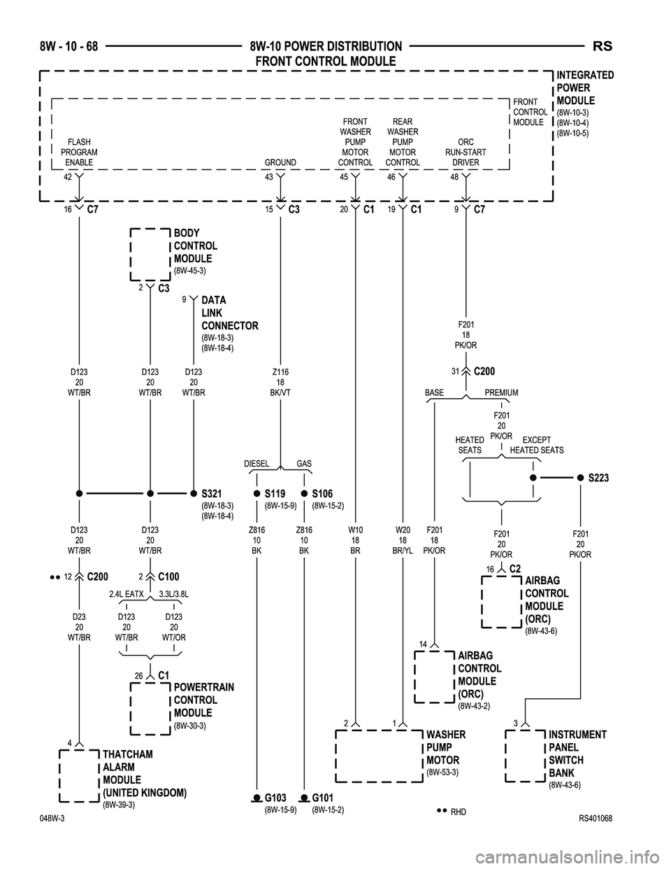 CHRYSLER VOYAGER 2004 Service Manual CHRYSLER VOYAGER 2004 Service Manual