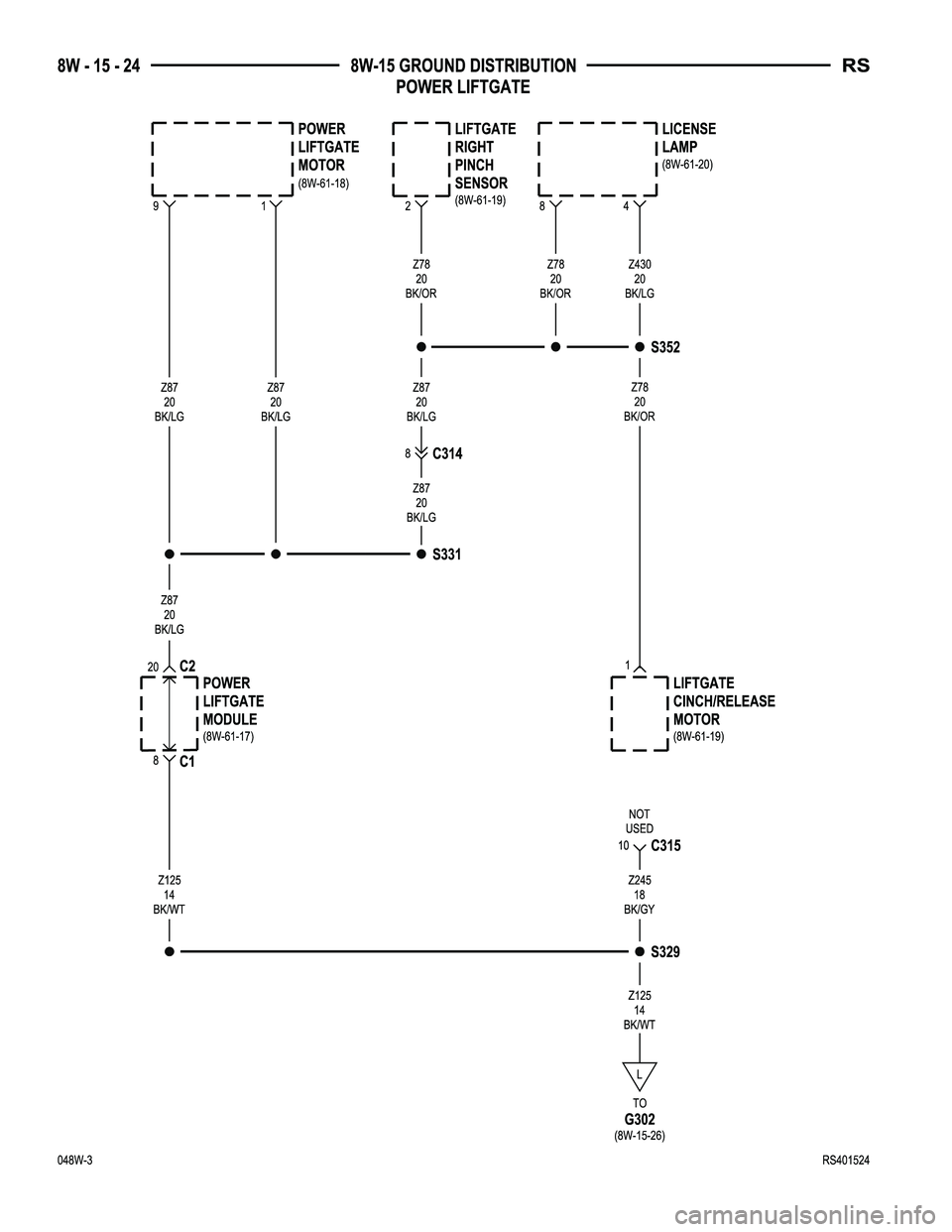 CHRYSLER VOYAGER 2004  Service Manual 