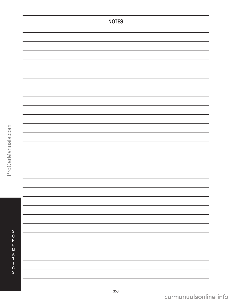 CHRYSLER VOYAGER 2000 Diagnostic Manual NOTES
S
C
H
E
M
A
T
I
C
S
358
ProCarManuals.com CHRYSLER VOYAGER 2000 Diagnostic Manual NOTES
S
C
H
E
M
A
T
I
C
S
358
ProCarManuals.com