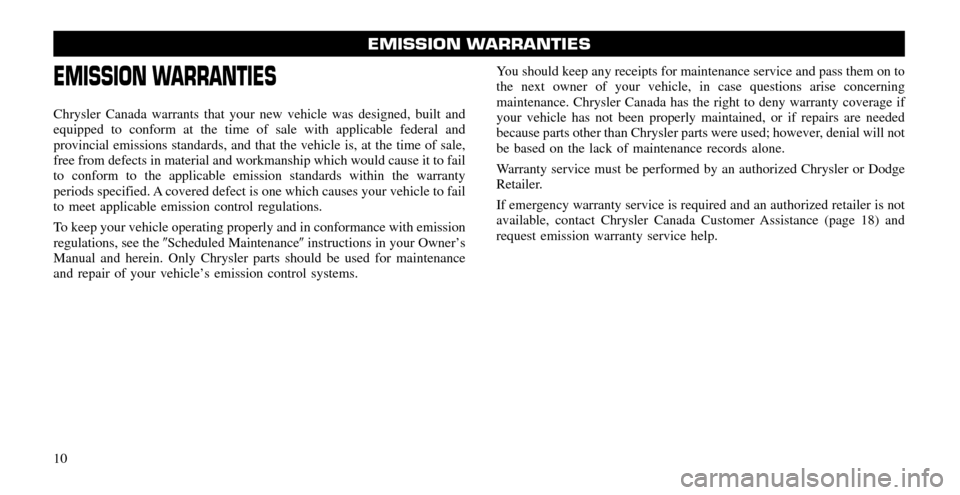 CHRYSLER 300 C 2011 2.G Owners Manual CHRYSLER 300 C 2011 2.G Owners Manual
