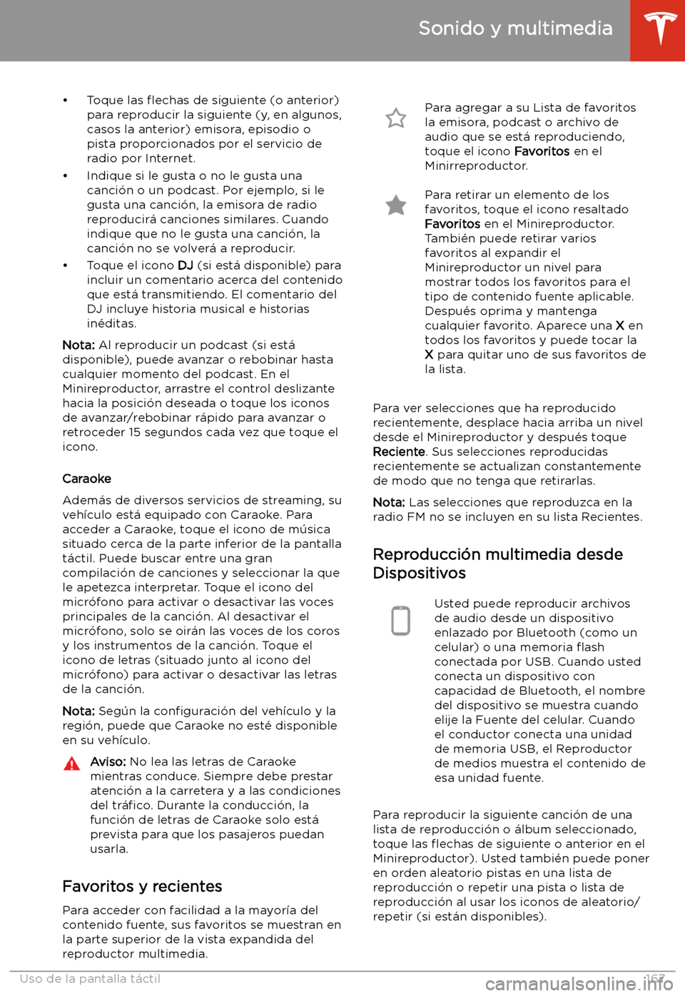 TESLA MODEL 3 2020 Manual del propietario (in Spanish) TESLA MODEL 3 2020 Manual del propietario (in Spanish)