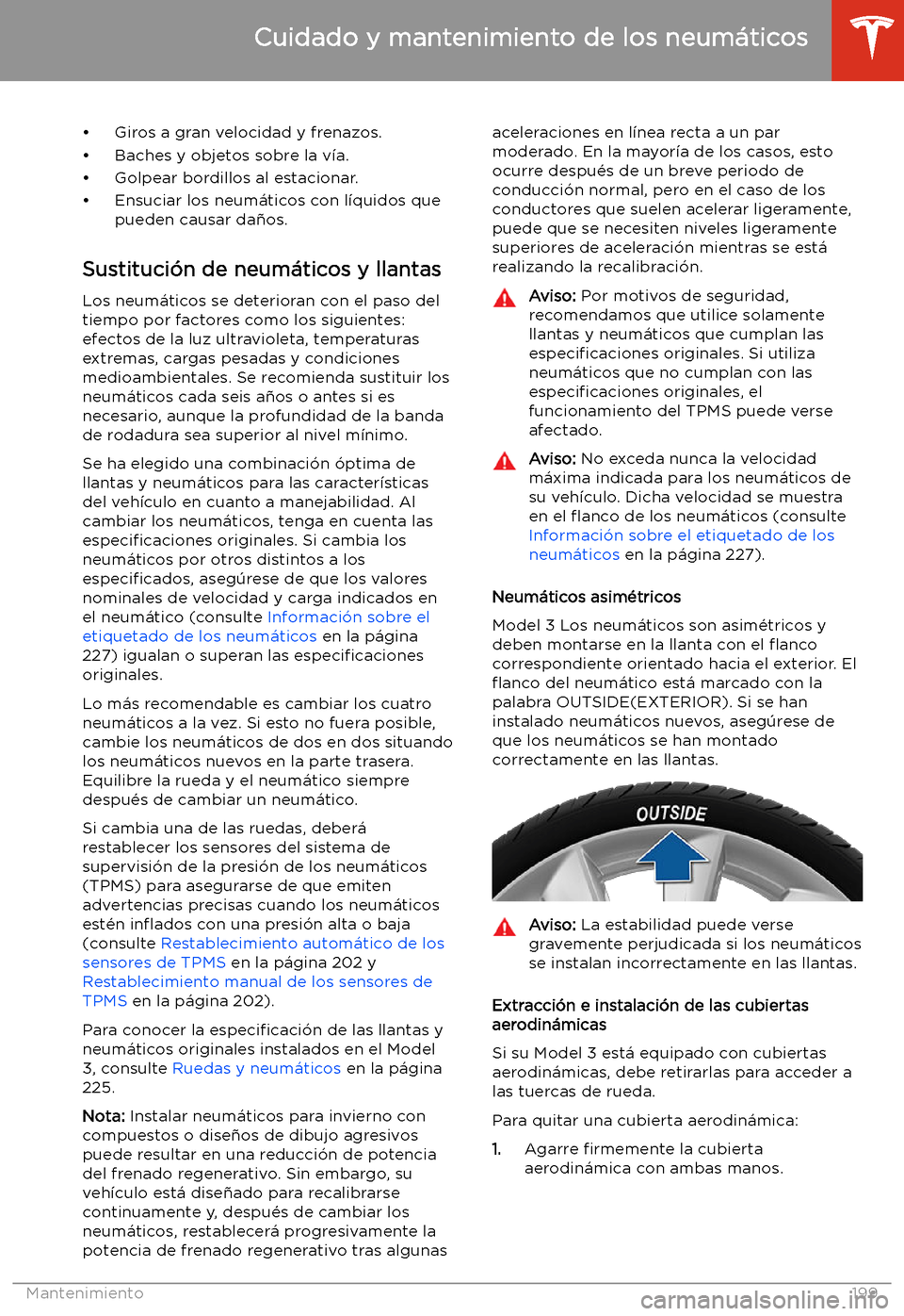 TESLA MODEL 3 2020 Manual del propietario (in Spanish) TESLA MODEL 3 2020 Manual del propietario (in Spanish)