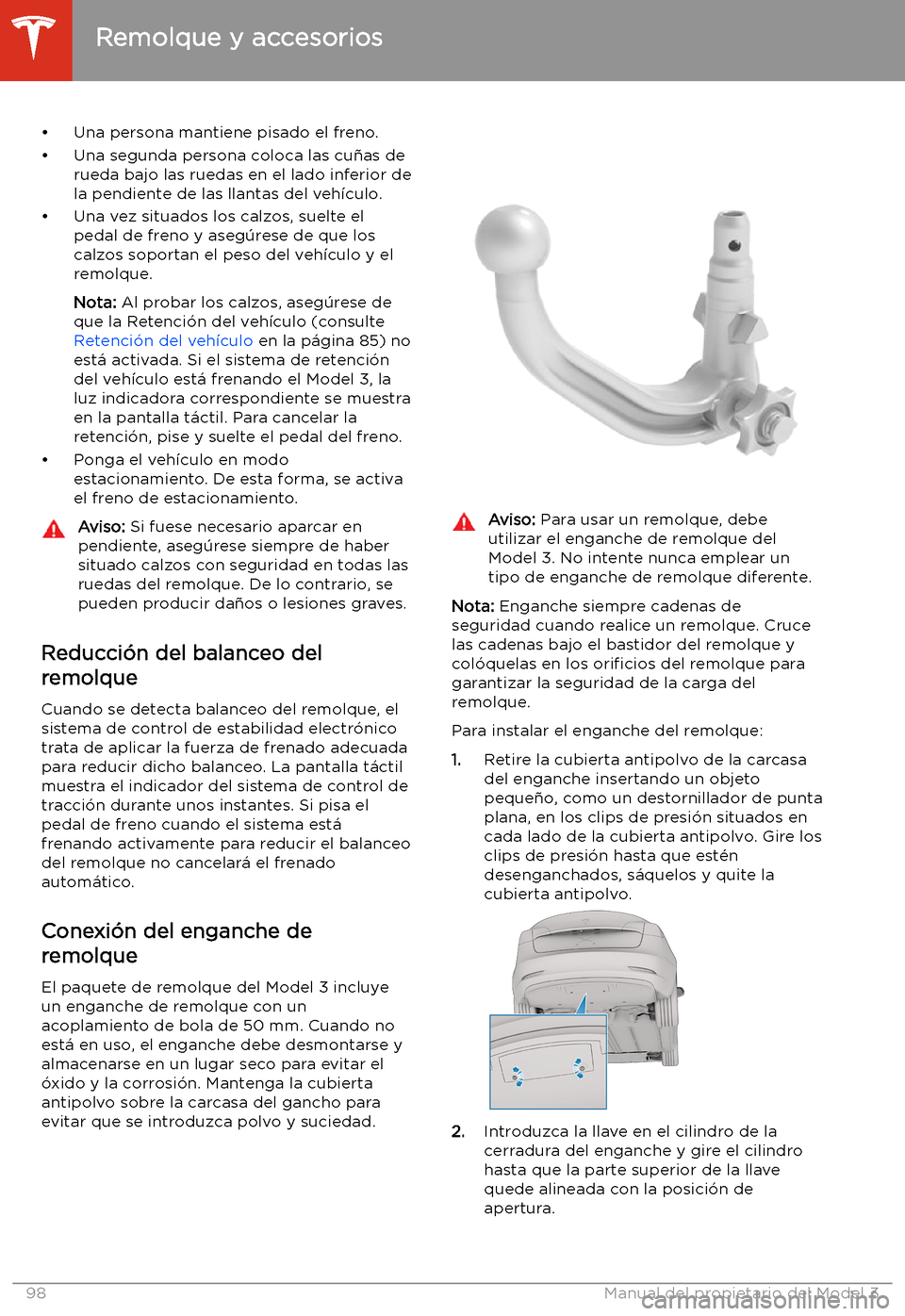 TESLA MODEL 3 2020 Manual del propietario (in Spanish) TESLA MODEL 3 2020 Manual del propietario (in Spanish)