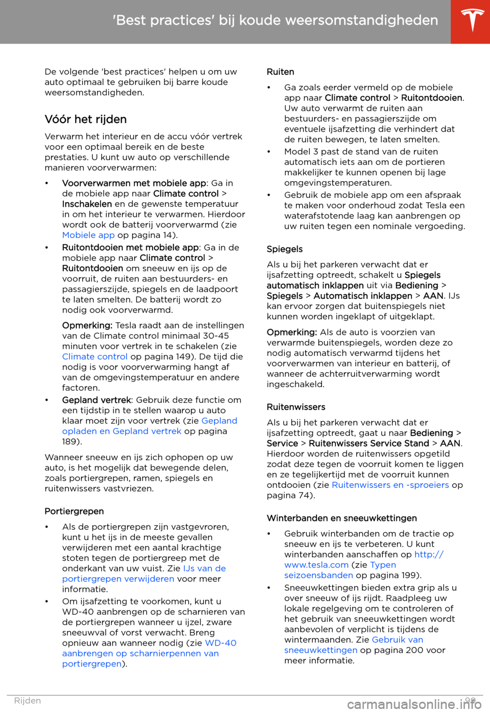 TESLA MODEL 3 2020 Handleiding (in Dutch) TESLA MODEL 3 2020 Handleiding (in Dutch)