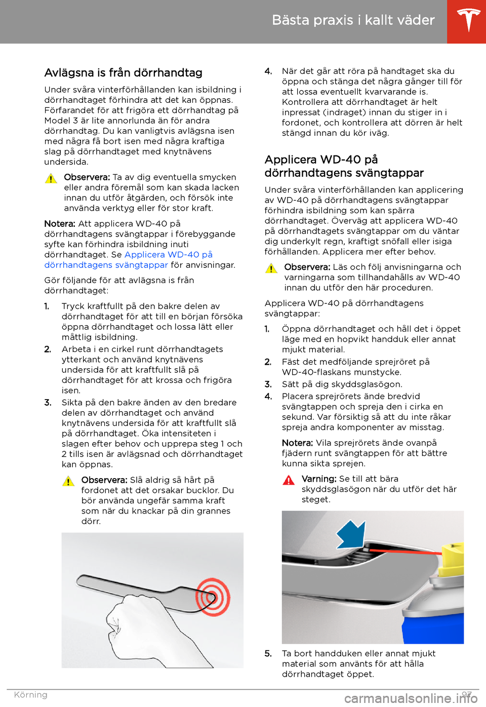TESLA MODEL 3 2020 Ägarmanual (in Swedish) Avl TESLA MODEL 3 2020 Ägarmanual (in Swedish) Avl