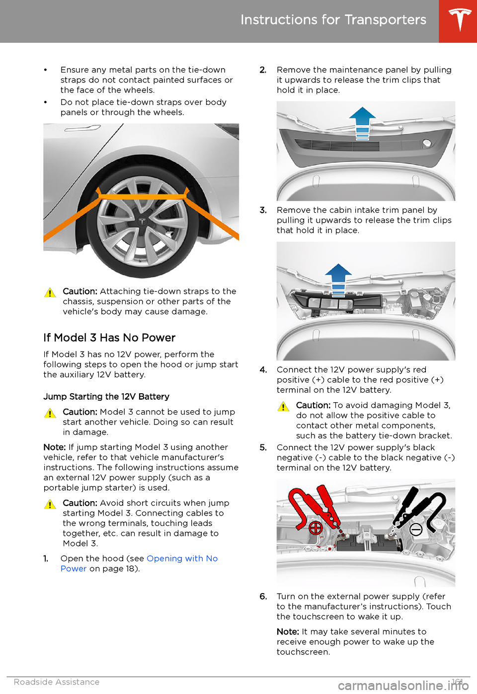 TESLA MODEL 3 2019  Owners Manual (Europe) 