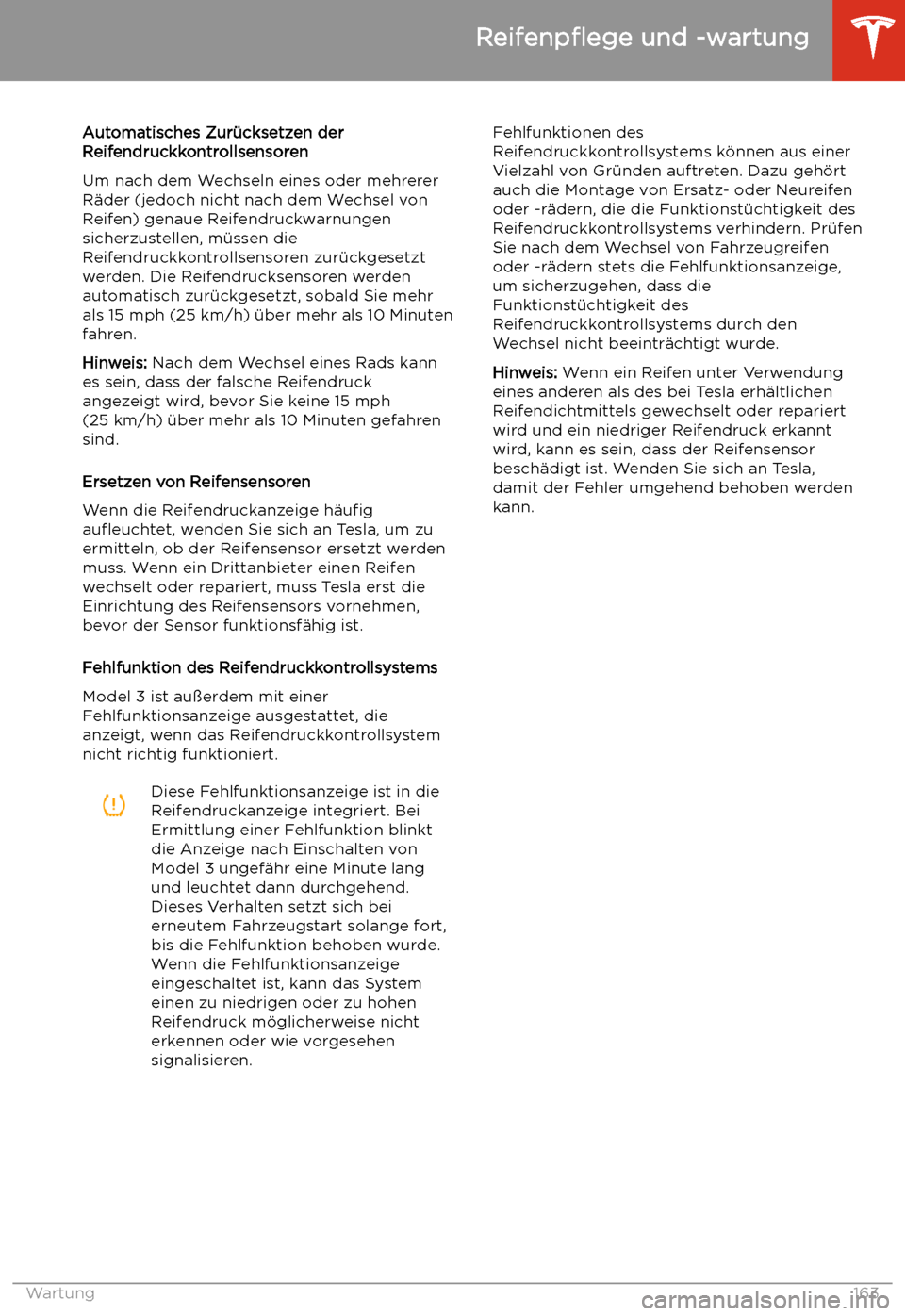 TESLA MODEL 3 2019 Betriebsanleitung (in German) Automatisches Zur TESLA MODEL 3 2019 Betriebsanleitung (in German) Automatisches Zur