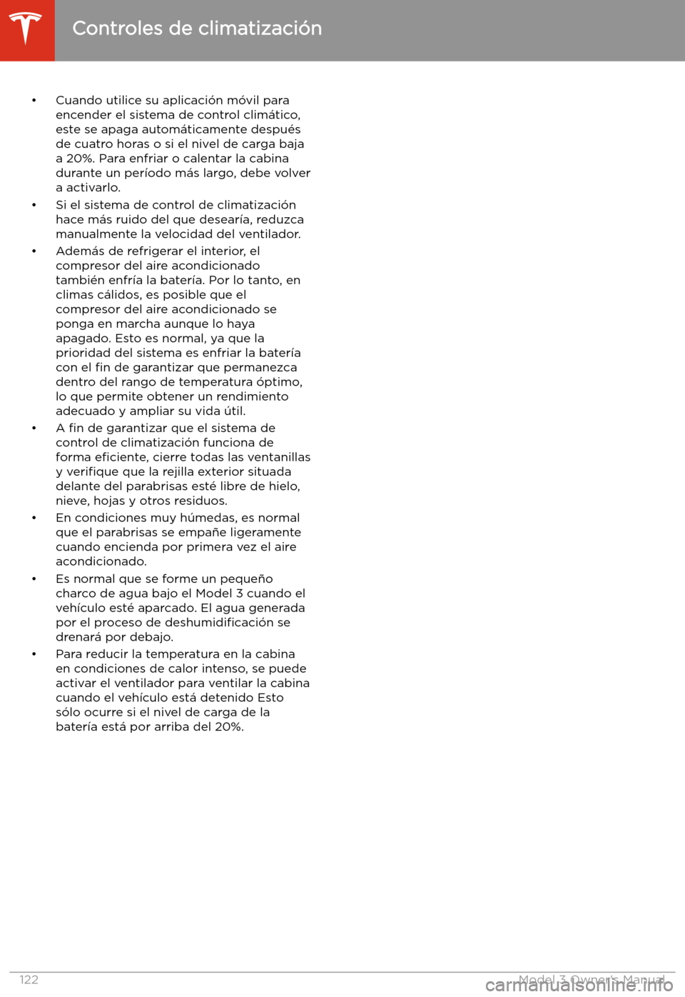 TESLA MODEL 3 2019 Manual del propietario (in Spanish) TESLA MODEL 3 2019 Manual del propietario (in Spanish)