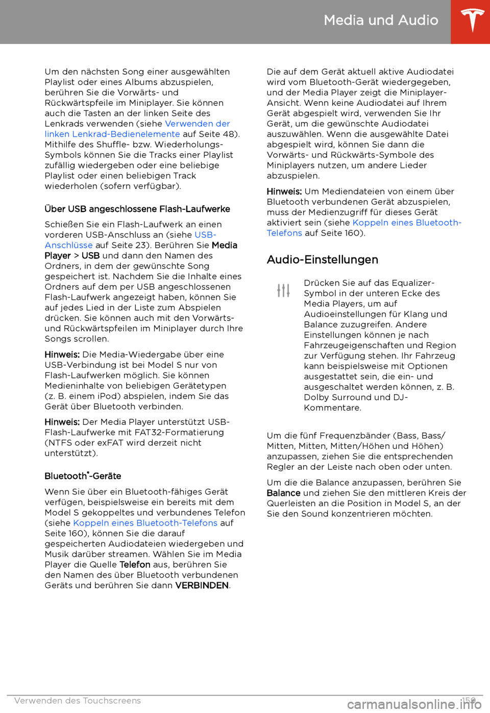 TESLA MODEL S 2020 Betriebsanleitung (in German) Um den n TESLA MODEL S 2020 Betriebsanleitung (in German) Um den n