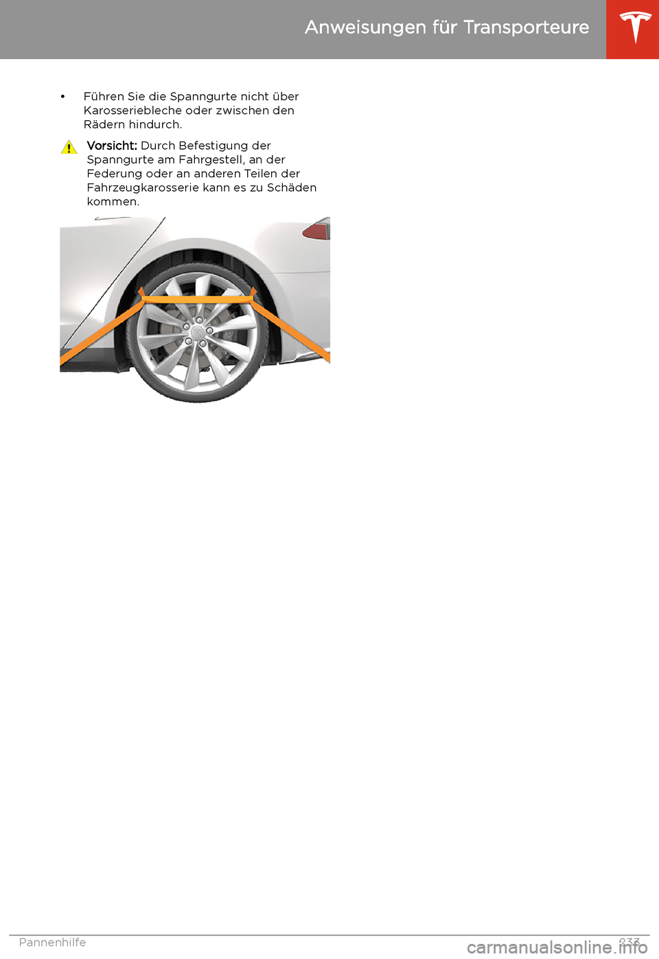 TESLA MODEL S 2020 Betriebsanleitung (in German) TESLA MODEL S 2020 Betriebsanleitung (in German)