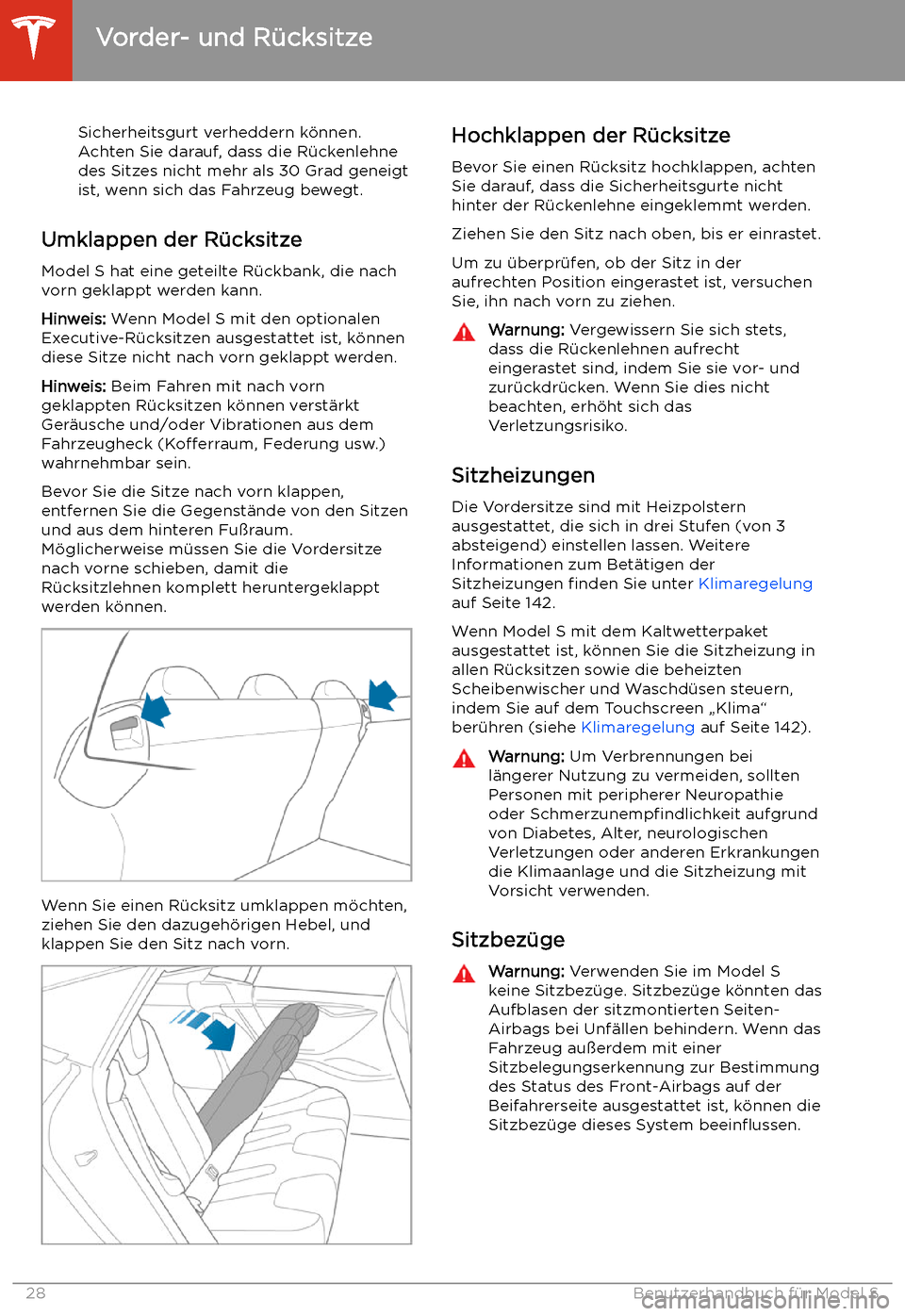 TESLA MODEL S 2020 Betriebsanleitung (in German) Sicherheitsgurt verheddern k TESLA MODEL S 2020 Betriebsanleitung (in German) Sicherheitsgurt verheddern k