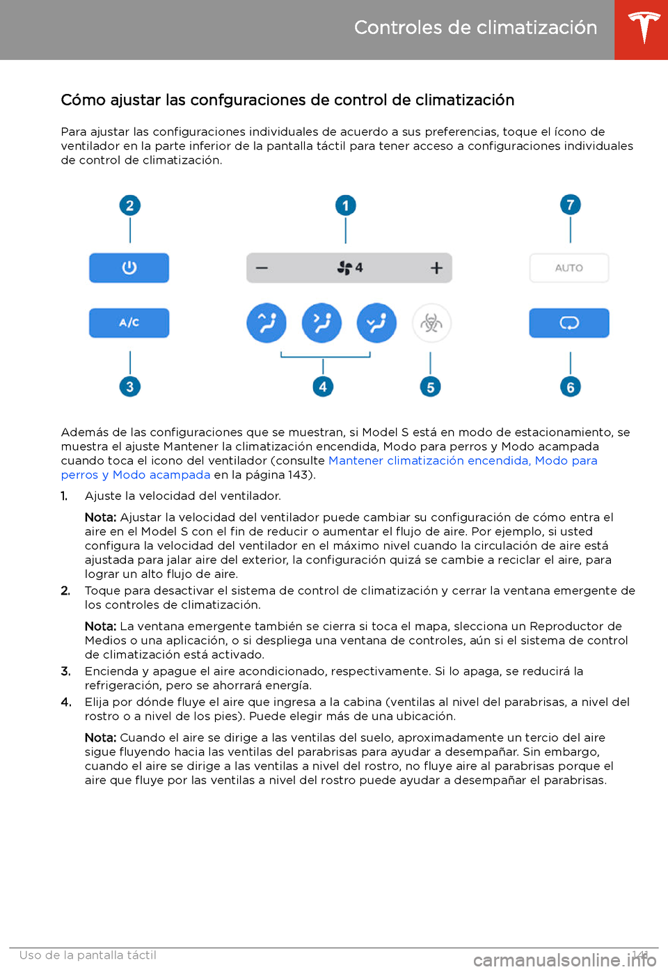 TESLA MODEL S 2020 Manual del propietario (in Spanish) C TESLA MODEL S 2020 Manual del propietario (in Spanish) C