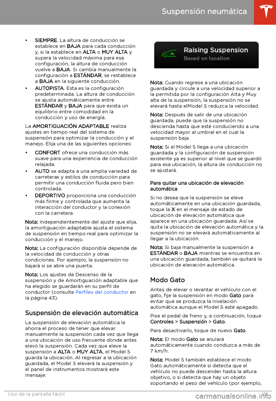 TESLA MODEL S 2020  Manual del propietario (in Spanish)  