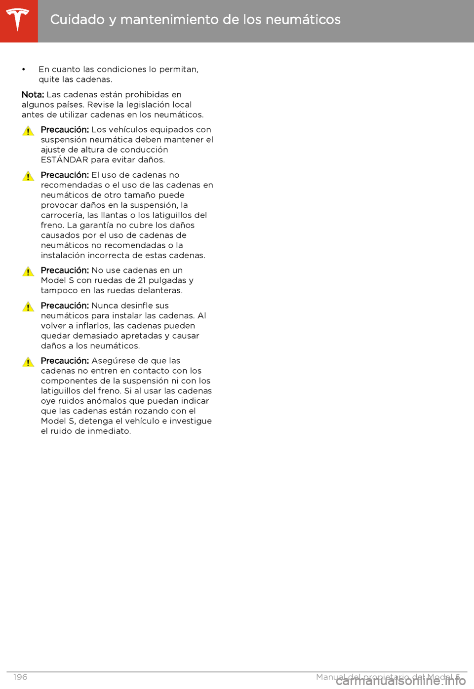 TESLA MODEL S 2020  Manual del propietario (in Spanish)  