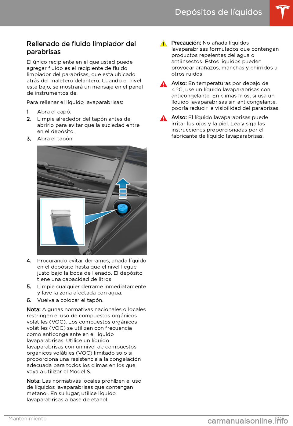 TESLA MODEL S 2020 Manual del propietario (in Spanish) Rellenado de TESLA MODEL S 2020 Manual del propietario (in Spanish) Rellenado de