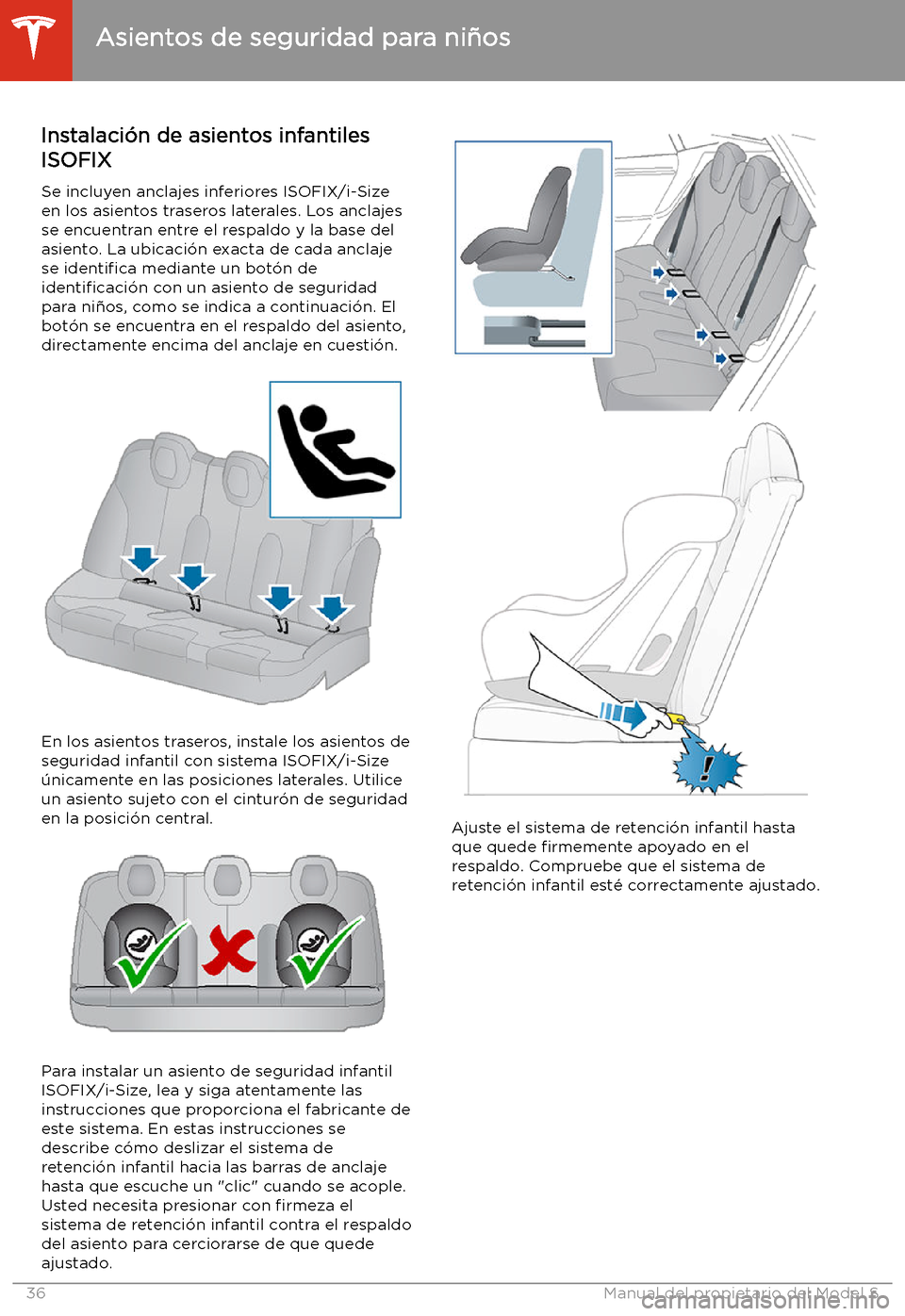 TESLA MODEL S 2020  Manual del propietario (in Spanish)  Instalaci
