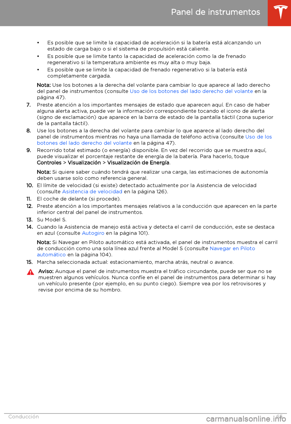 TESLA MODEL S 2020  Manual del propietario (in Spanish)  