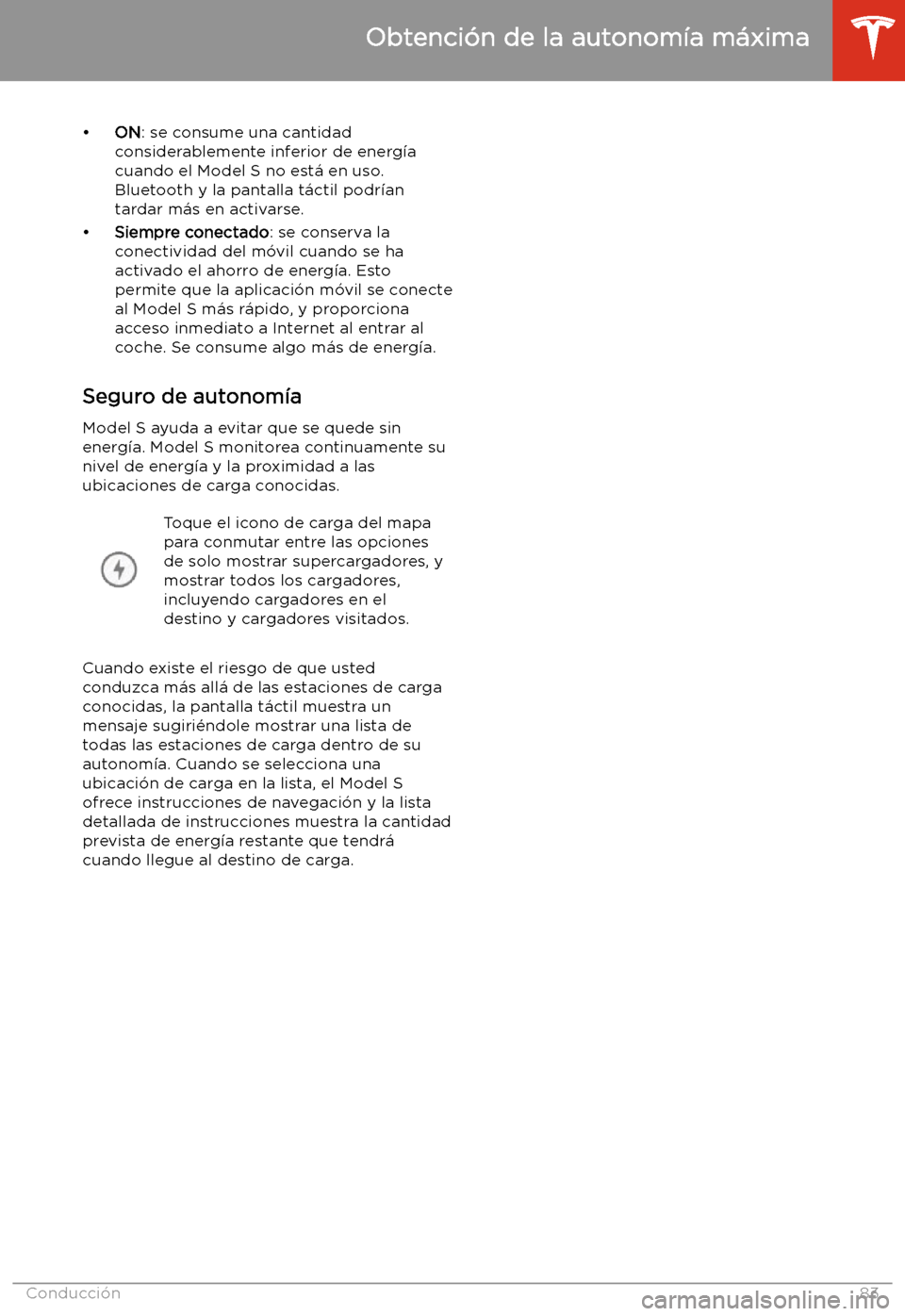 TESLA MODEL S 2020  Manual del propietario (in Spanish)  