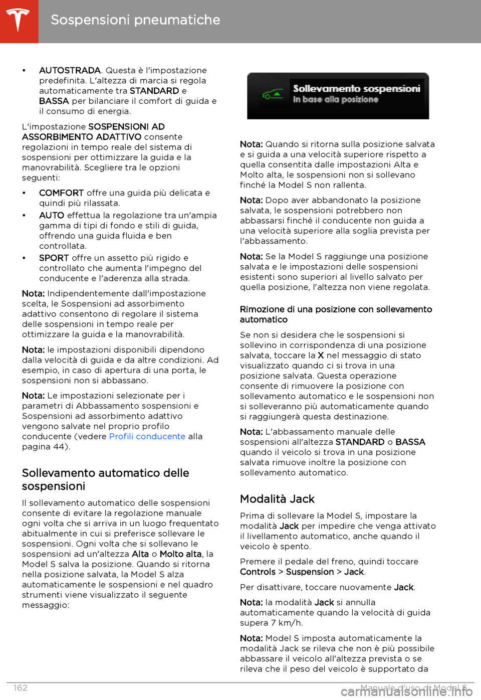 TESLA MODEL S 2020 Manuale del proprietario (in Italian) TESLA MODEL S 2020 Manuale del proprietario (in Italian)