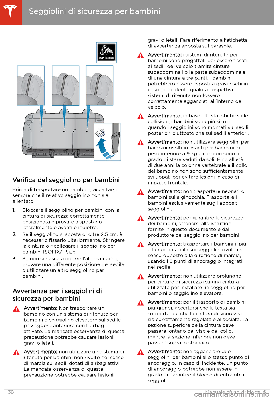TESLA MODEL S 2020 Manuale del proprietario (in Italian) Veri TESLA MODEL S 2020 Manuale del proprietario (in Italian) Veri