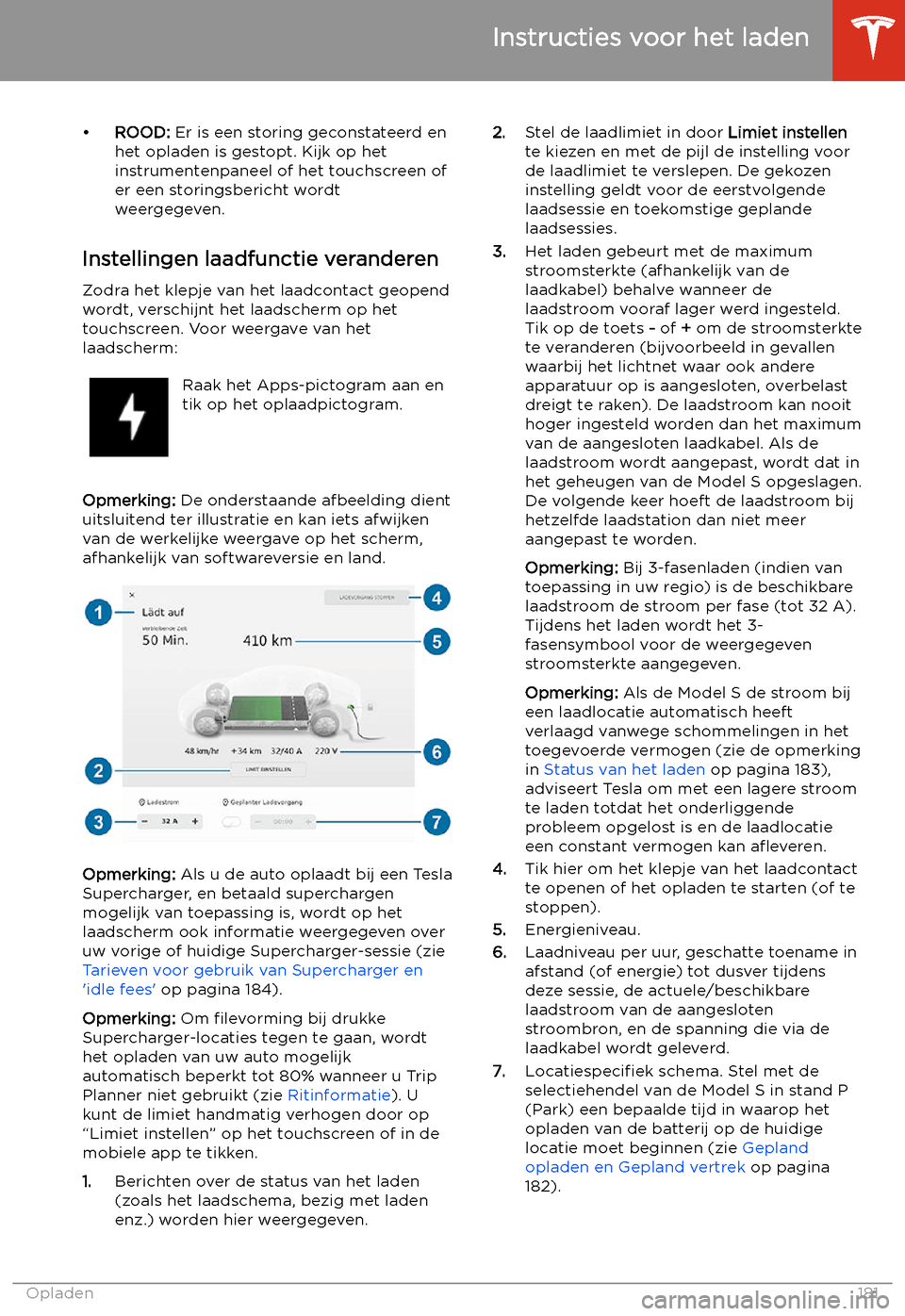 TESLA MODEL S 2020 Handleiding (in Dutch) TESLA MODEL S 2020 Handleiding (in Dutch)