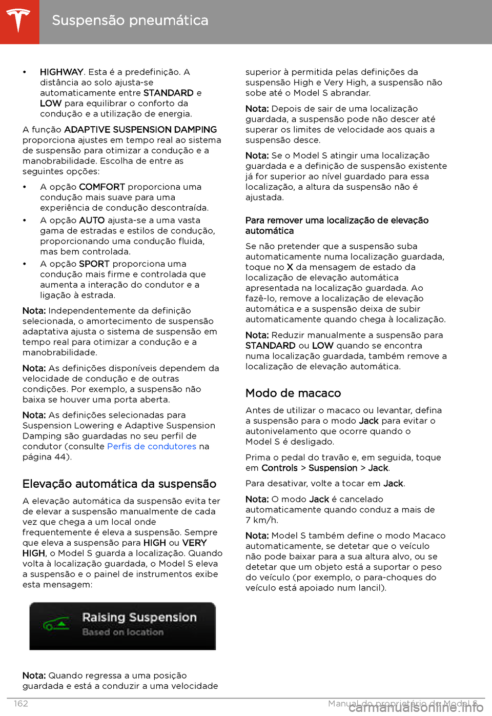 TESLA MODEL S 2020 Manual do proprietário (in Portuguese) TESLA MODEL S 2020 Manual do proprietário (in Portuguese)