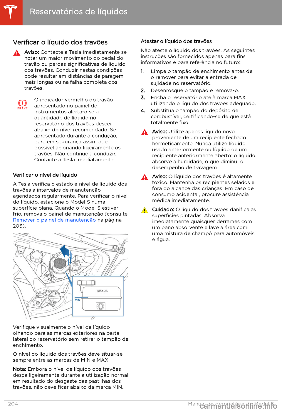 TESLA MODEL S 2020 Manual do proprietário (in Portuguese) Veri TESLA MODEL S 2020 Manual do proprietário (in Portuguese) Veri