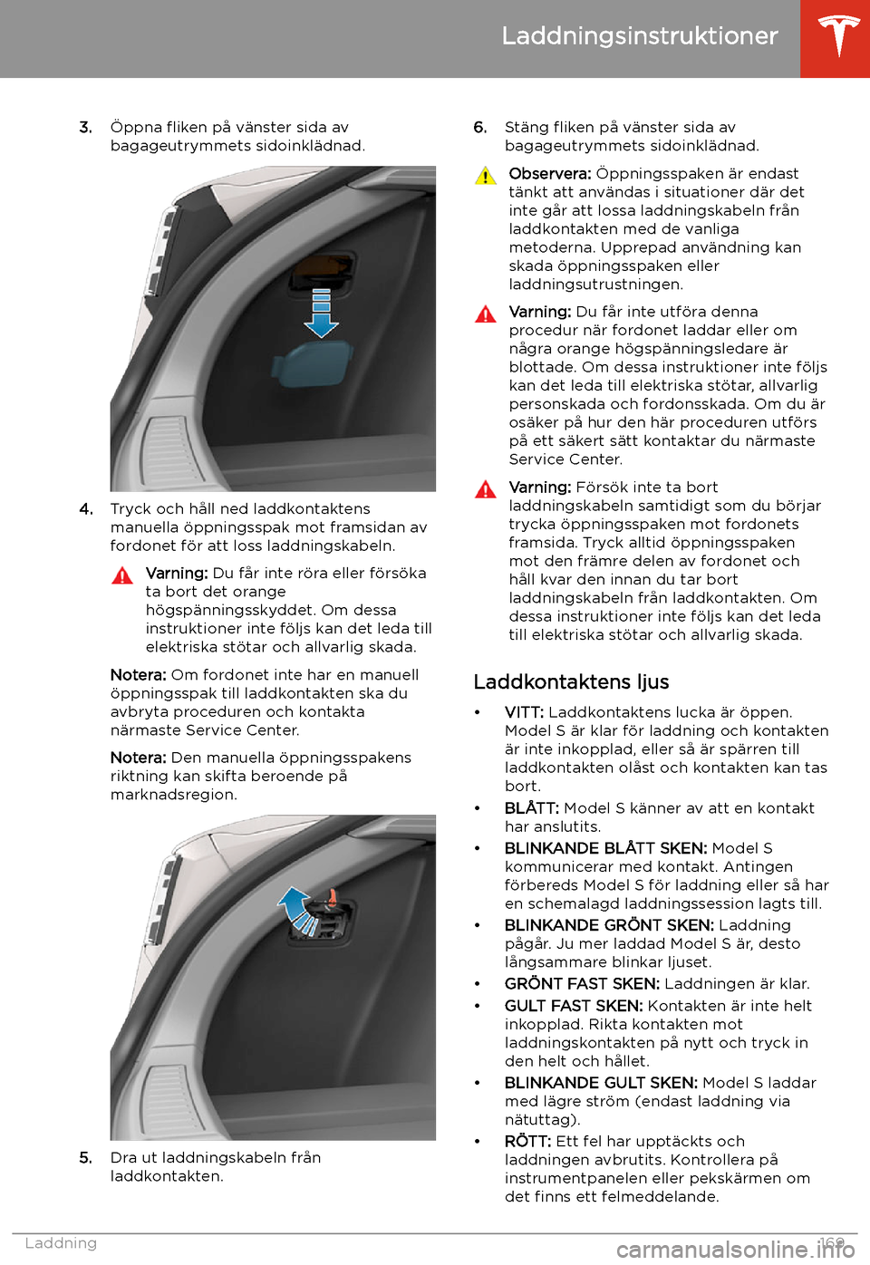 TESLA MODEL S 2020 Ägarmanual (in Swedish) 3. TESLA MODEL S 2020 Ägarmanual (in Swedish) 3.