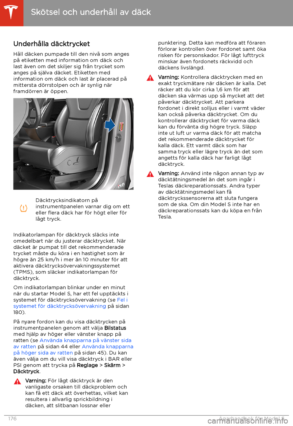 TESLA MODEL S 2020 Ägarmanual (in Swedish) Sk TESLA MODEL S 2020 Ägarmanual (in Swedish) Sk