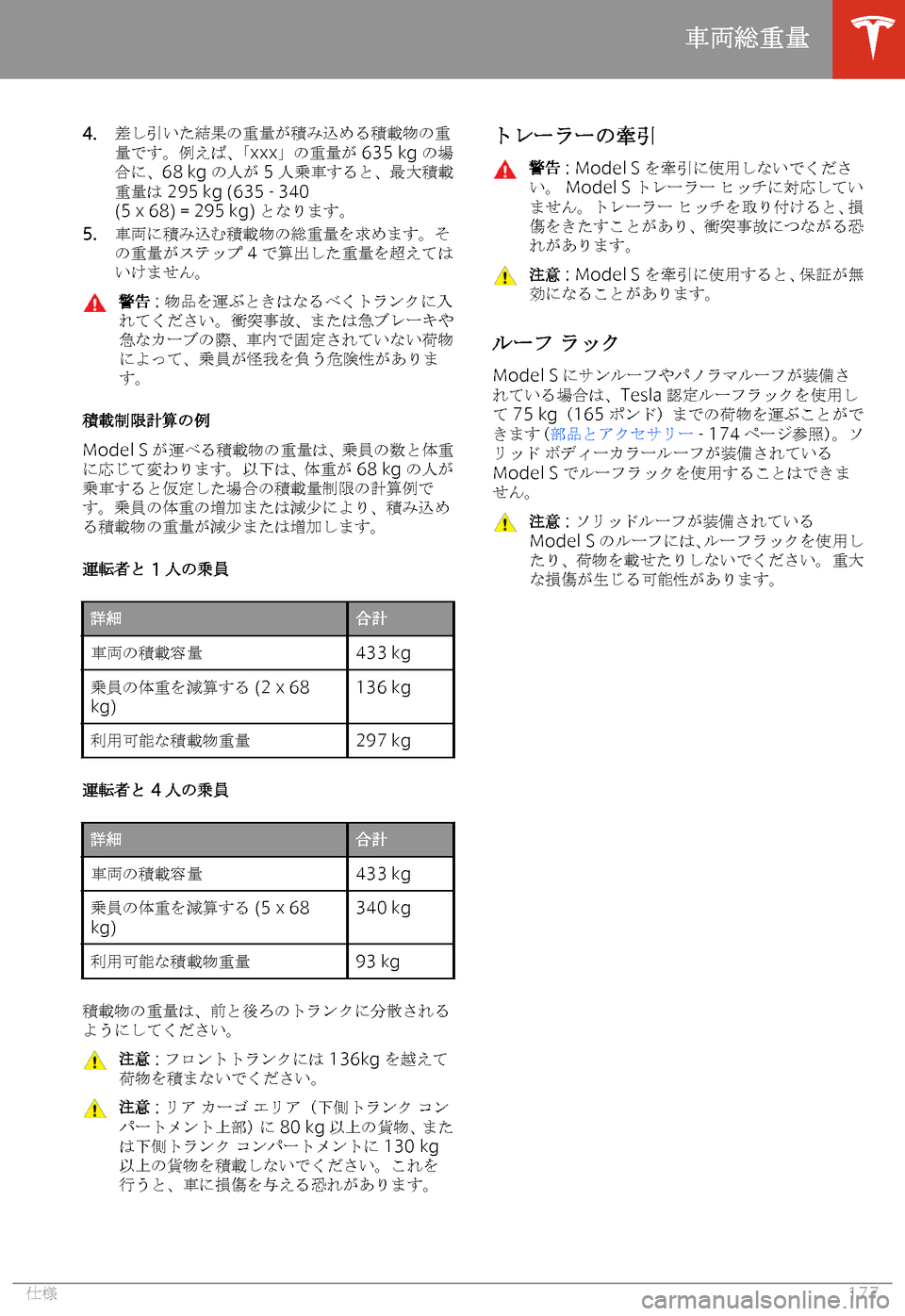 TESLA MODEL S 2020  取扱説明書 (in Japanese) �4�.jK,8S)
