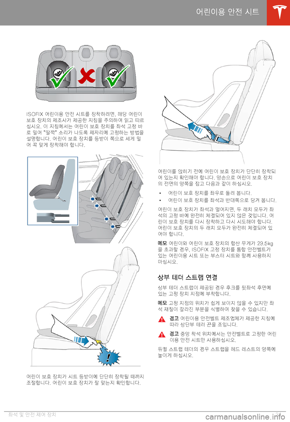 TESLA MODEL S 2020  사용자 가이드 (in Korean) �I�S�O�F�I�X� 