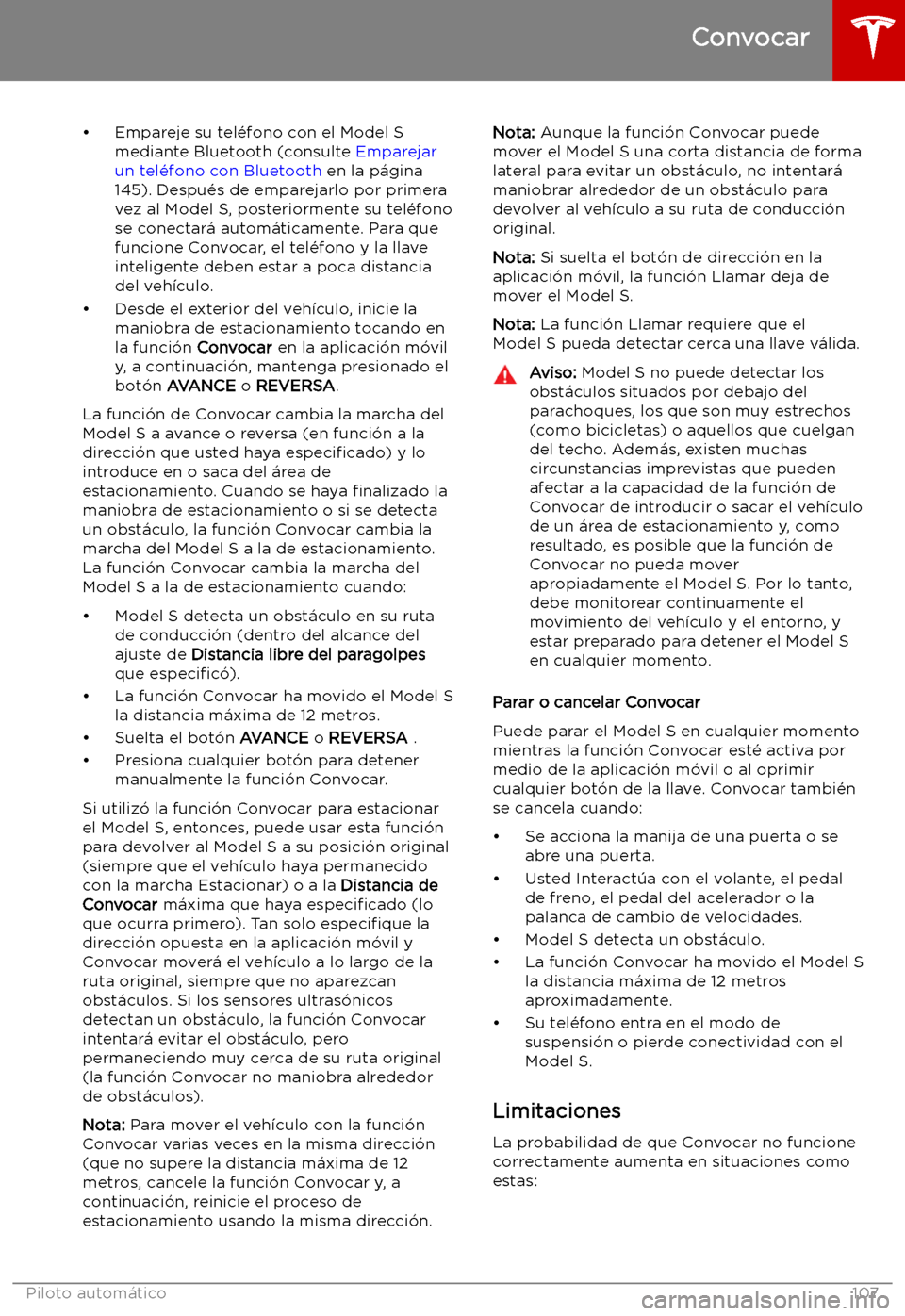 TESLA MODEL S 2019  Manual del propietario (in Spanish) 