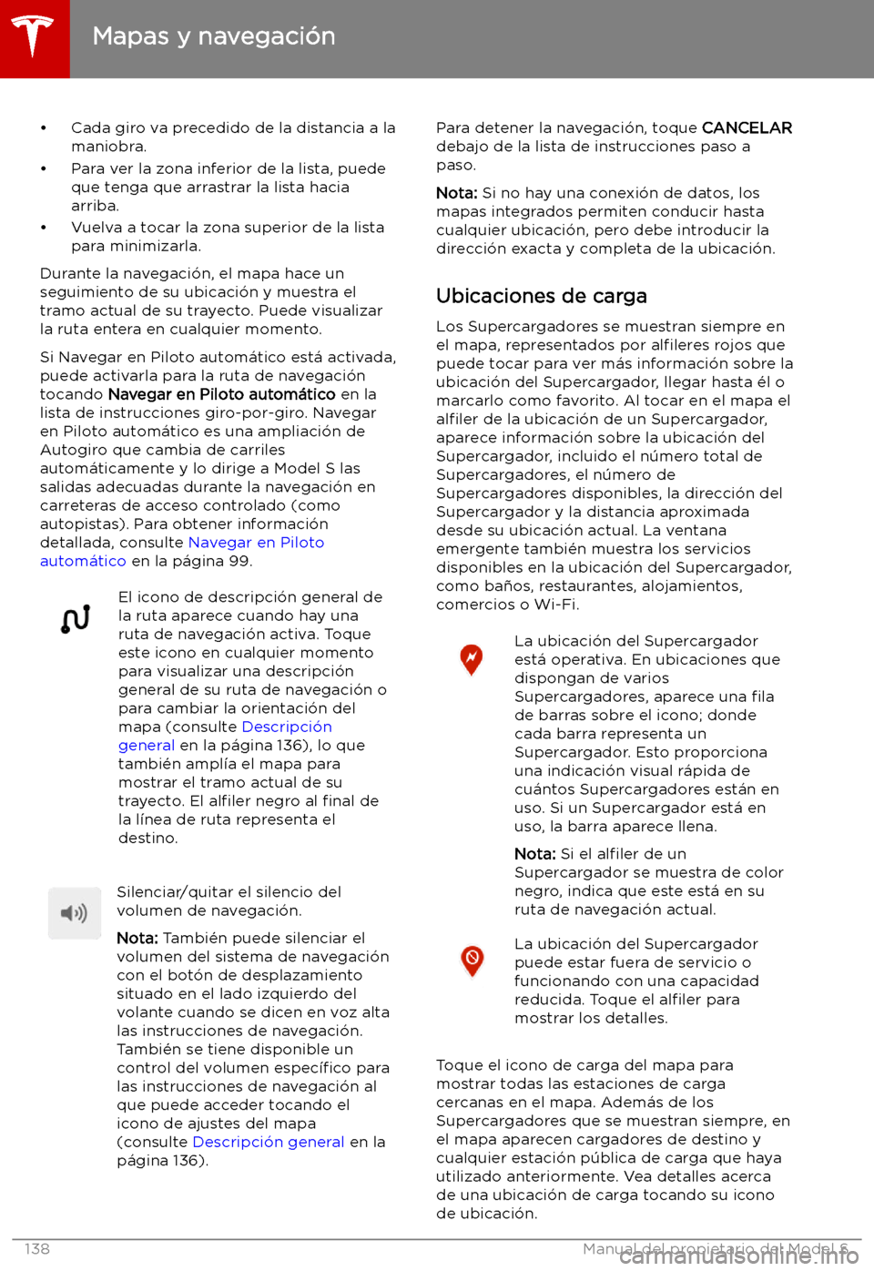 TESLA MODEL S 2019 Manual del propietario (in Spanish) TESLA MODEL S 2019 Manual del propietario (in Spanish)