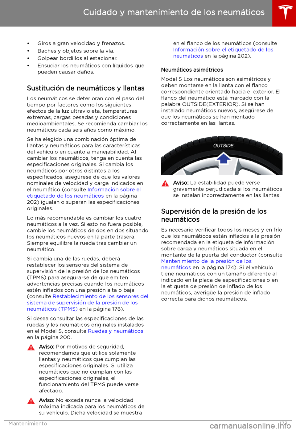 TESLA MODEL S 2019 Manual del propietario (in Spanish) TESLA MODEL S 2019 Manual del propietario (in Spanish)
