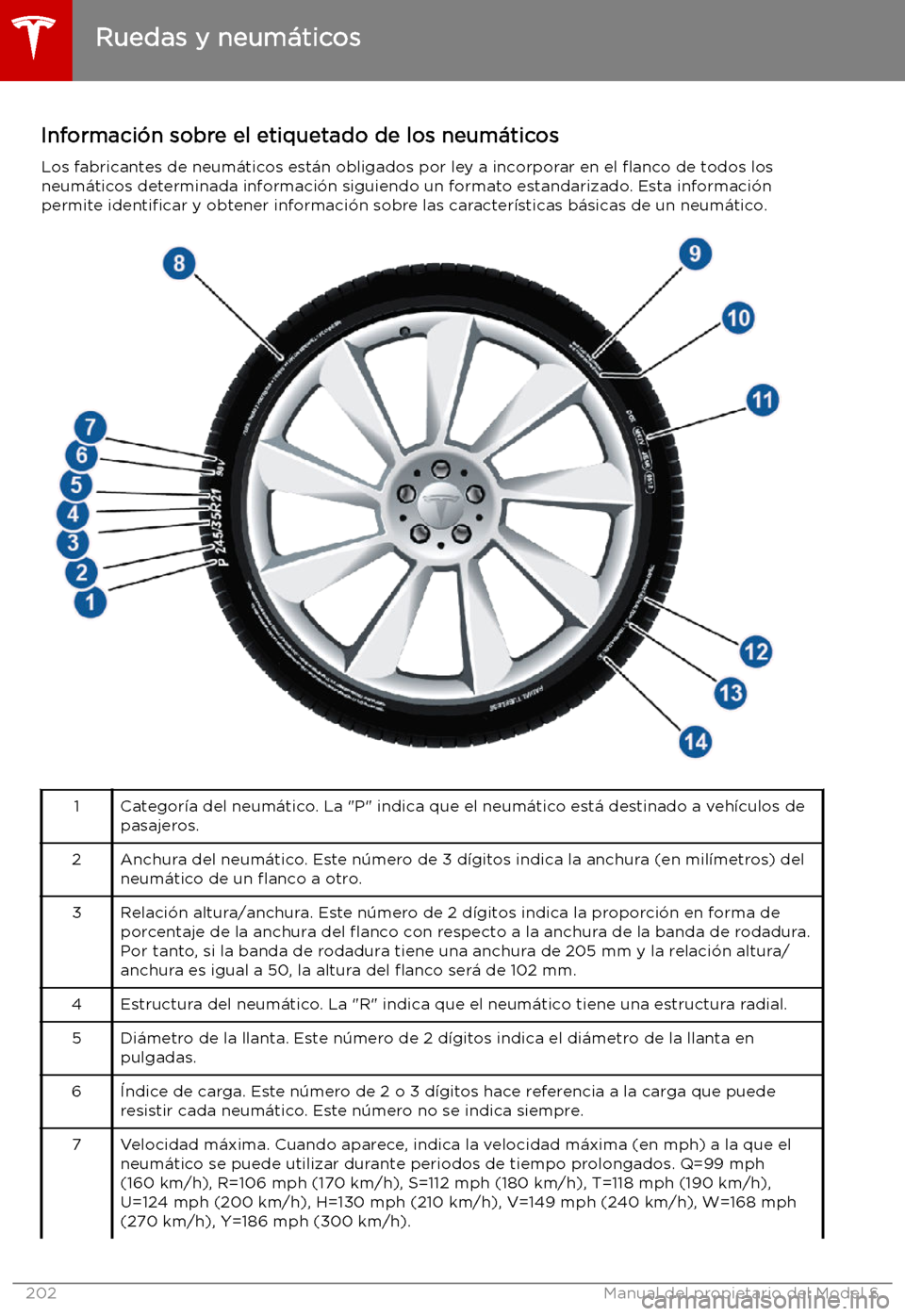 TESLA MODEL S 2019  Manual del propietario (in Spanish) Informaci