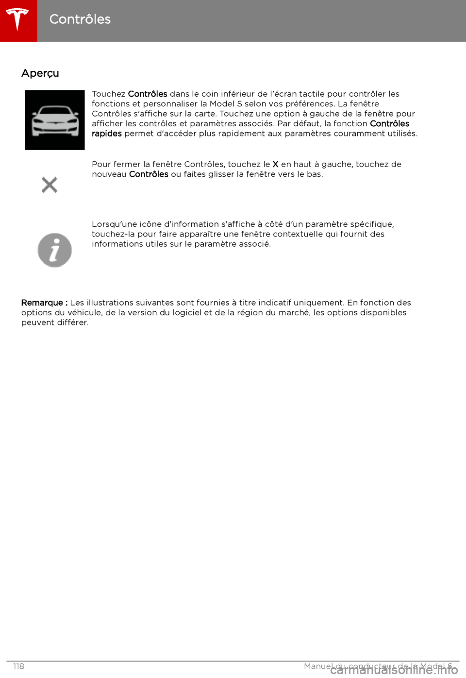 TESLA MODEL S 2019 Manuel du propriétaire (in French) Utilisation de l TESLA MODEL S 2019 Manuel du propriétaire (in French) Utilisation de l