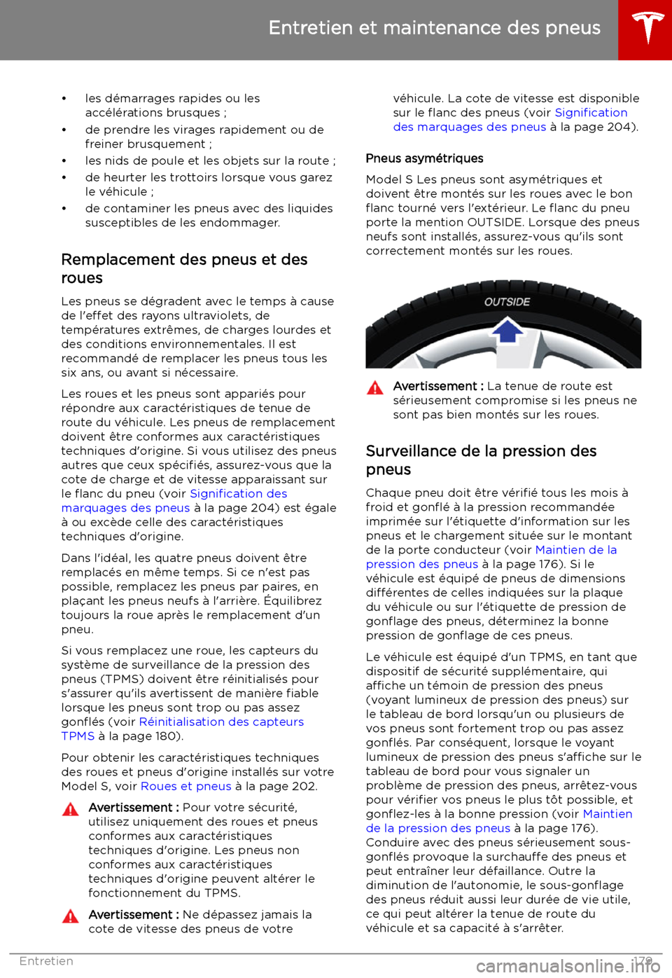 TESLA MODEL S 2019 Manuel du propriétaire (in French) TESLA MODEL S 2019 Manuel du propriétaire (in French)