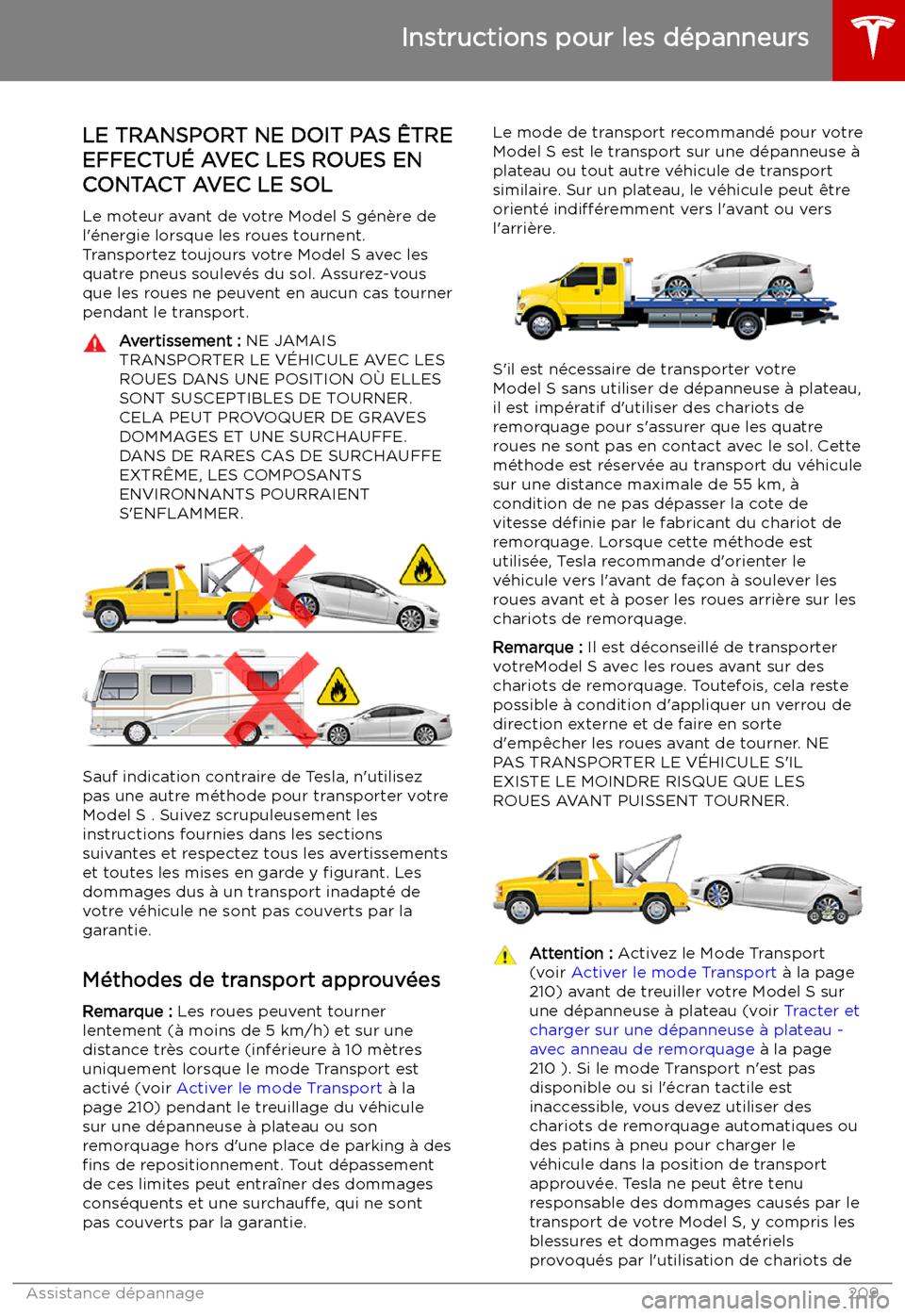 TESLA MODEL S 2019 Manuel du propriétaire (in French) Instructions pour les d TESLA MODEL S 2019 Manuel du propriétaire (in French) Instructions pour les d